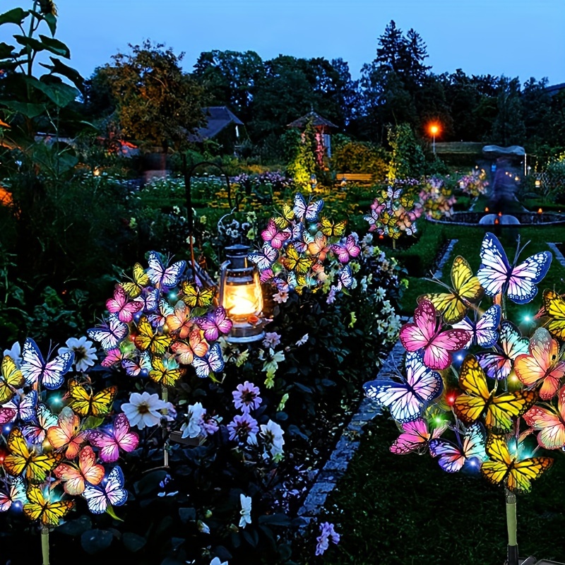 Smart Garden Solar - Solarny LED Motyl Lampki Ogrodowe Wodoodporne