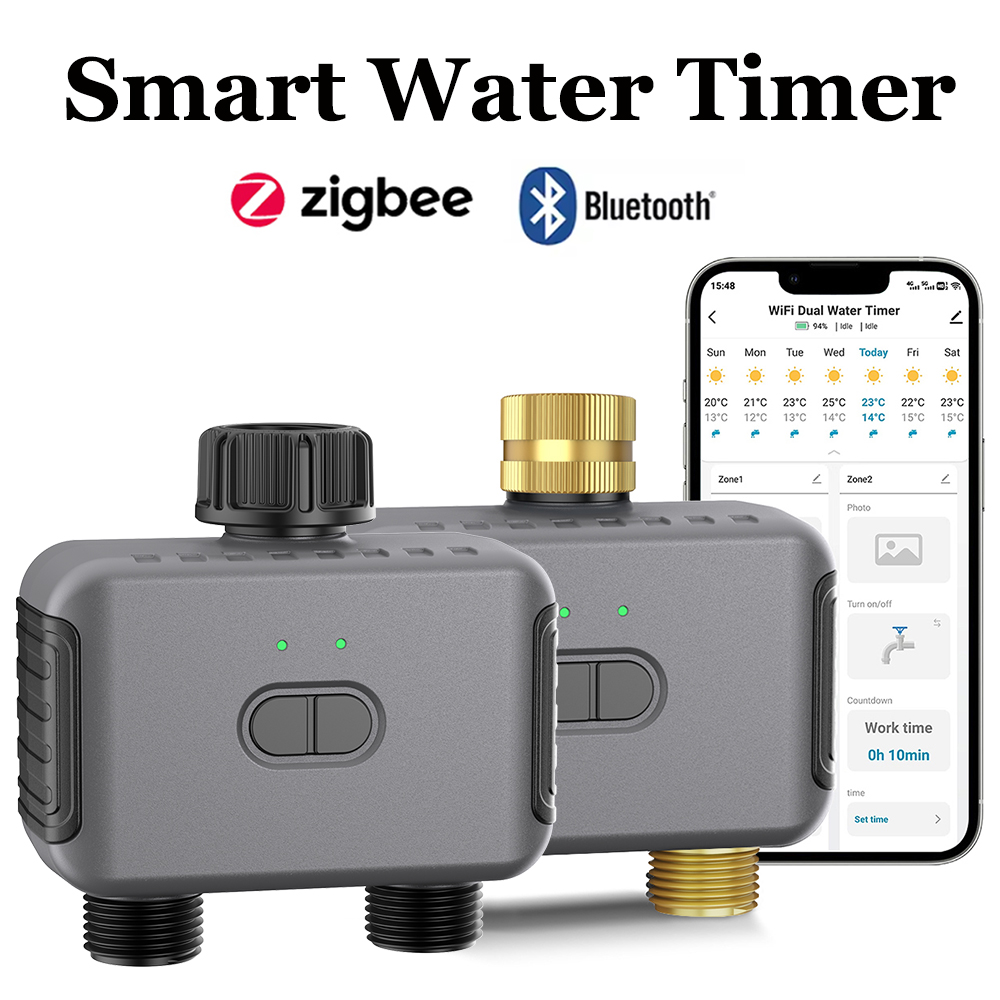 Smart Garden Water - Inteligentny programator nawadniania Tuya Zigbee/BT, automatyczny