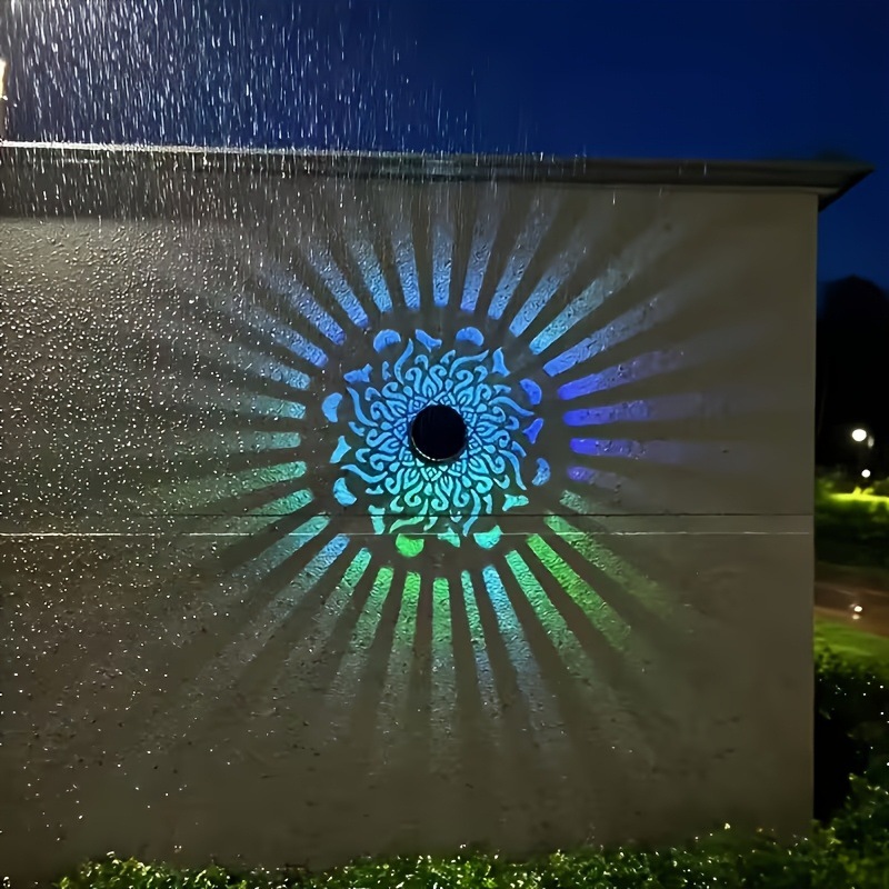 Smart Garden Solar - Solarna lampa ścienna LED z projekcją
