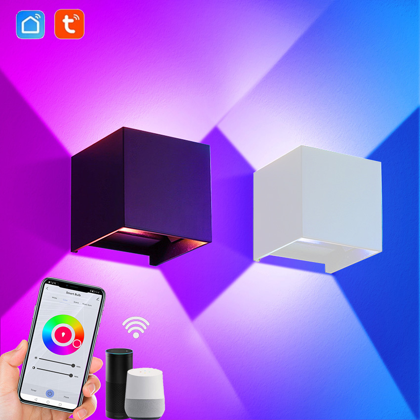 Smart Garden Arduino - Zewnętrzna lampa ścienna LED Tuya Smart