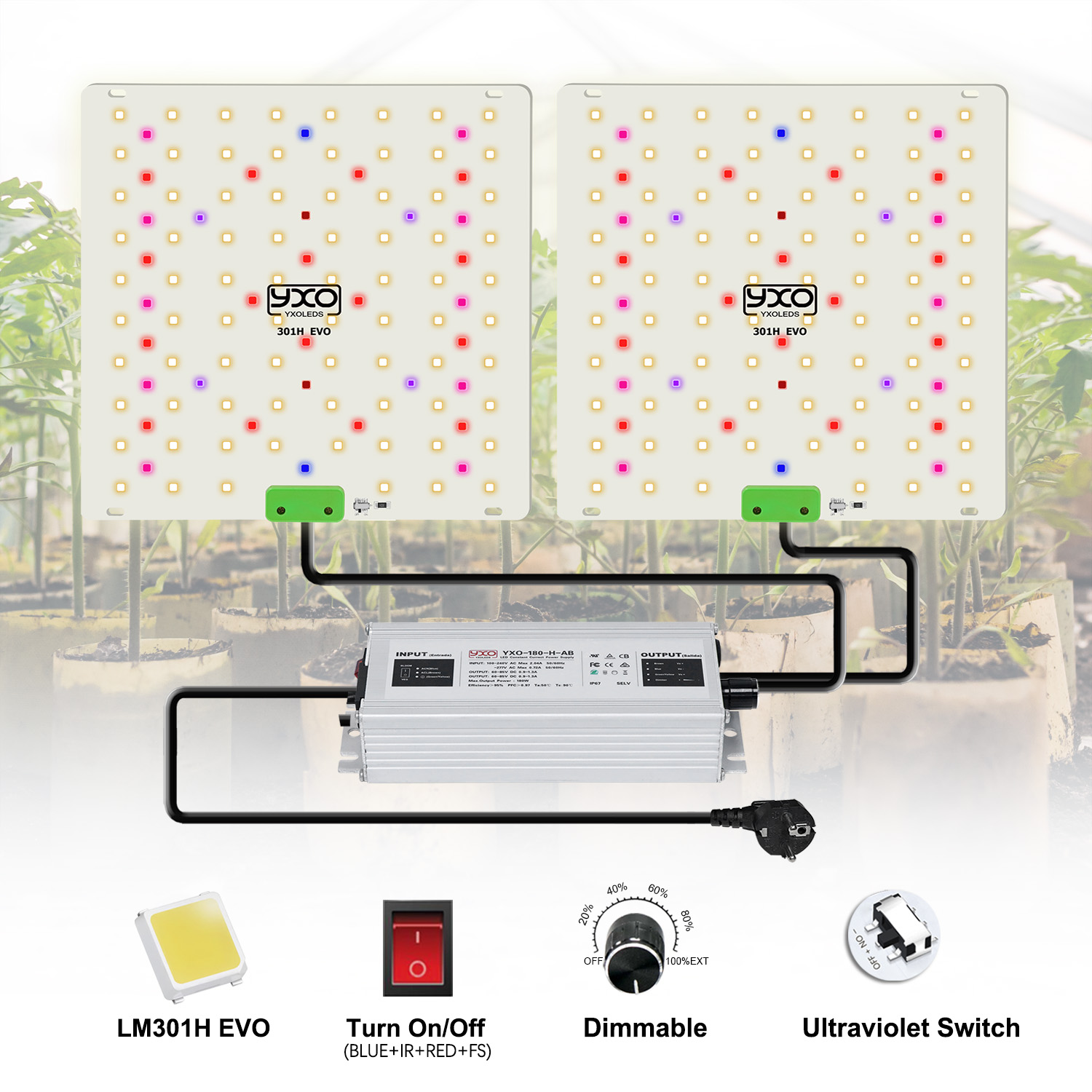 85W 180W LM301H EVO Quantum LE – Led Plant Light Strip recenzja i cena