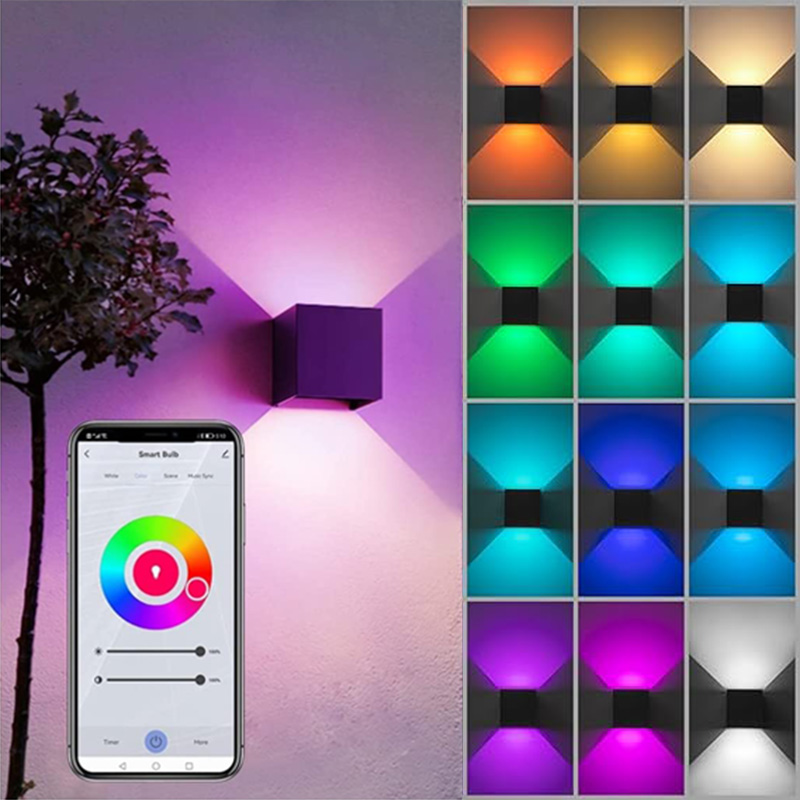Zewnętrzna lampa ścienna LED T – Smart Garden Arduino recenzja i cena