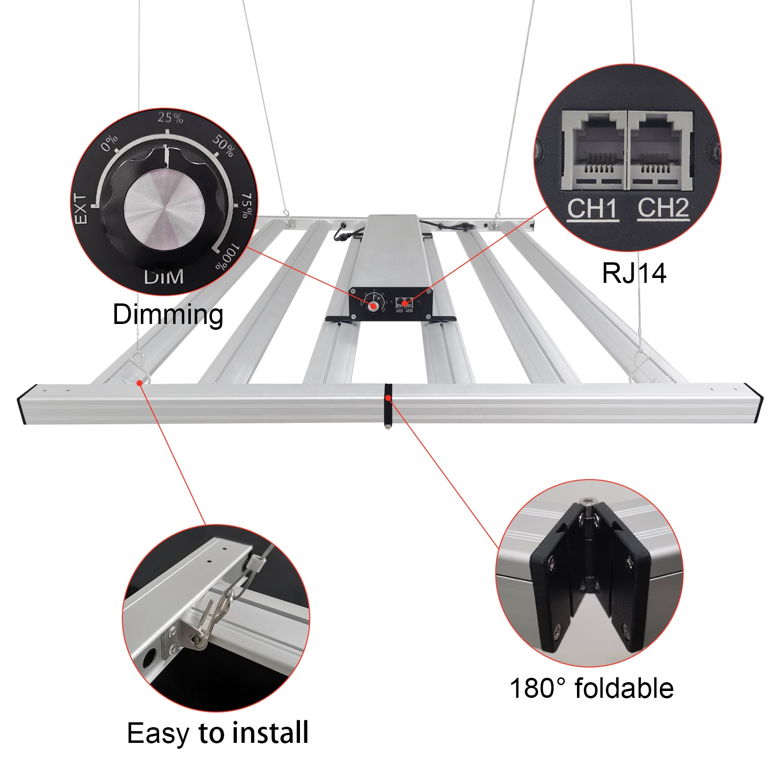 Liweida 100W 300W 600W 900W Sk – Led Plant Light Strip recenzja i cena